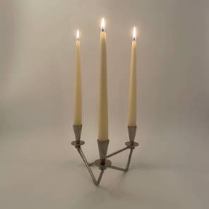 A geometric Candlestick English C.1960